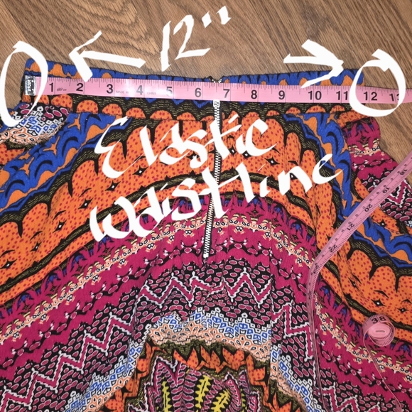 Lily White Multicolor Skater Skirt - Picture 6 of 8